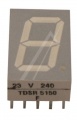 Display Segments - Display 7-segment Anzeige Rot, 17,5x12,4mm, Ca (gemeinsame Anode)